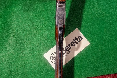 Beretta - ASEL, O/U, Straight Grip Stock, Double Triggers, 20ga. 27