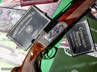 CSMC - G1 Deluxe Scroll, O/U, Special Two Tone Case Colored Finish, 12ga. 32