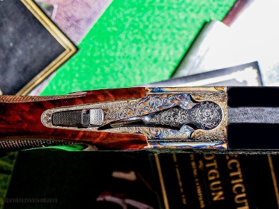 CSMC - G1 Deluxe Scroll, O/U, Special Two Tone Case Colored Finish, 12ga. 32