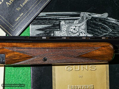 Browning - Grade I, O/U, 1970 Made In Belgium, Vent Rib, Single Selective Trigger, RARE Small Bore, .410. 26 1/2” Barrels Choked SK/SK. MAKE OFFER. - Image 6 of 11