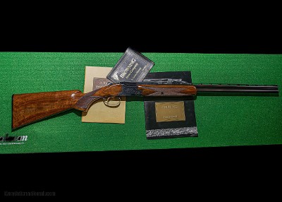 Browning - Grade I, O/U, 1970 Made In Belgium, Vent Rib, Single Selective Trigger, RARE Small Bore, .410. 26 1/2” Barrels Choked SK/SK. MAKE OFFER. - Image 11 of 11