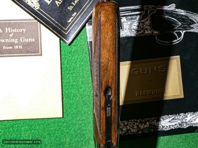 Browning - Grade I, O/U, 1970 Made In Belgium, Vent Rib, Single Selective Trigger, RARE Small Bore, .410. 26 1/2” Barrels Choked SK/SK. MAKE OFFER. - Image 9 of 11