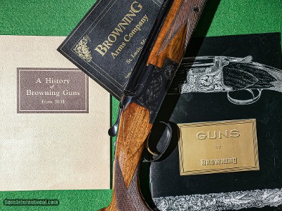 Browning - Grade I, O/U, 1970 Made In Belgium, Vent Rib, Single Selective Trigger, RARE Small Bore, .410. 26 1/2” Barrels Choked SK/SK. MAKE OFFER.