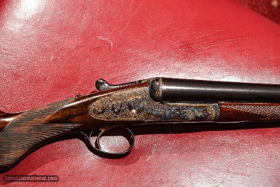 Boss & Co. - Self-Opening, SxS, 1930 Production, Lightweight, Semi-Round Pistol Grip, Sumner Inscription, 12ga. 27