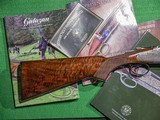 CSMC - RSP, Sideplated, O/U, Quail In Flight Game Scene w/Full Coverage Scroll Engraving, 20ga. 28