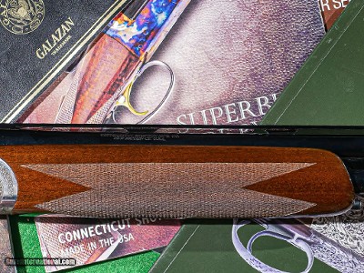 CSMC - RSP, Sideplated, O/U, Quail In Flight Game Scene w/Full Coverage Scroll Engraving, 20ga. 28