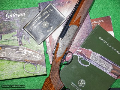 CSMC - RSP, Sideplated, O/U, Quail In Flight Game Scene w/Full Coverage Scroll Engraving, 20ga. 28