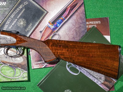 CSMC - RSP, Sideplated, O/U, Quail In Flight Game Scene w/Full Coverage Scroll Engraving, 20ga. 28