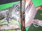 CSMC - RSP, Sideplated, O/U, Quail In Flight Game Scene w/Full Coverage Scroll Engraving, 20ga. 28