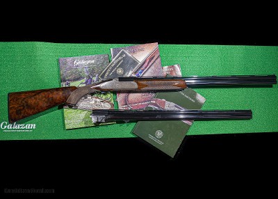 CSMC - RSP, Sideplated, O/U, English Rose & Scroll, Two Barrel Set, 20ga/28ga. 28