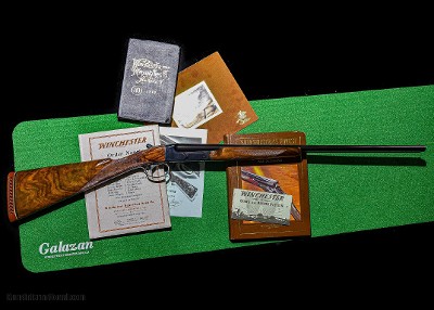 Winchester - Model 21, SxS, Factory Straight Grip Stock, Single Selective Trigger, Cody Lettered, 20ga. 26
