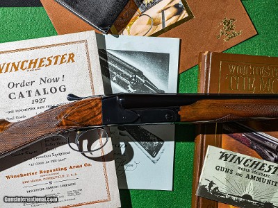 Winchester - Model 21, SxS, Factory Straight Grip Stock, Single Selective Trigger, Cody Lettered, 20ga. 26
