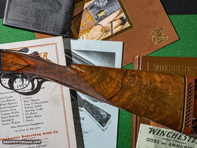 Winchester - Model 21, SxS, Factory Straight Grip Stock, Single Selective Trigger, Cody Lettered, 20ga. 26