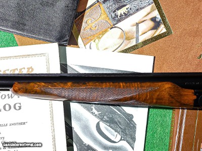 Winchester - Model 21, SxS, Factory Straight Grip Stock, Single Selective Trigger, Cody Lettered, 20ga. 26