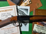 Winchester - Model 21, SxS, Cody Lettered, 20ga. 26