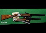 Browning - Pigeon Grade, O/U, Made In Belgium, Double Signed By Funken, Factory Two Barrel Set, 12ga/12ga. 30