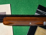 Browning - Pigeon Grade, O/U, Made In Belgium, Double Signed By Funken, Factory Two Barrel Set, 12ga/12ga. 30
