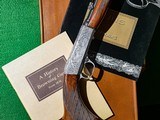Browning - Takedown, Grade III, Double Signed By Funken, Made In Belgium, .22 LR. 19