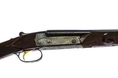 CSMC - Model 21, SxS, Straight Grip, Gold Single Selective Trigger, #6 Engraving, 20ga. 28” Barrels Choked .010” & .015”. MAKE OFFER.