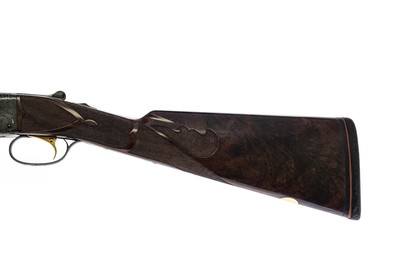 CSMC - Model 21, SxS, Straight Grip, Gold Single Selective Trigger, #6 Engraving, 20ga. 28” Barrels Choked .010” & .015”. MAKE OFFER. - Image 5 of 11