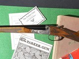 Parker - VHE Grade, ULTRA RARE Factory Skeet Gun, 16ga. 26