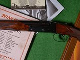 Winchester - Model 21, SxS, Skeet Grade, Capped Pistol Grip Stock, Single Selective Trigger, 20ga. 26
