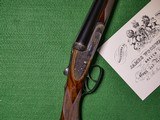 James Woodward & Sons - SxS, Straight Grip Stock, Single Trigger, 12ga. 29