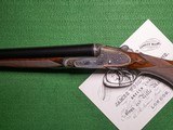 James Woodward & Sons - SxS, Straight Grip Stock, Single Trigger, 12ga. 29