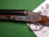 James Woodward & Sons - SxS, Straight Grip Stock, Single Trigger, 12ga. 29