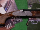 CSMC - A10, O/U Sidelock, Platinum Ornamental, 12ga. 30