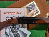 Winchester - Model 21, SxS, Deluxe Duck Grade, Capped Pistol Grip Stock, Single Selective Trigger, 12ga. 30 Winchester - Model 21, SxS, Deluxe Duck Grade, Capped Pistol Grip Stock, Single Selective Trigger, 12ga. 30