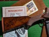 Winchester - Model 21, SxS, Deluxe Duck Grade, Capped Pistol Grip Stock, Single Selective Trigger, 12ga. 30 Winchester - Model 21, SxS, Deluxe Duck Grade, Capped Pistol Grip Stock, Single Selective Trigger, 12ga. 30
