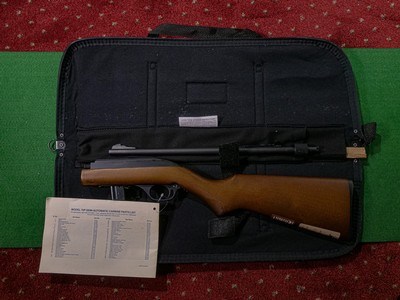 Marlin - Model 70P, Papoose Takedown, Ducks Unlimited Edition, .22 LR. 16 1/2