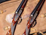 Boss & Co
SxS, Matched Pair, Rose & Scroll by Sumner, 12ga. 29" Barrels. CASE INCLUDED. MAKE OFFER.