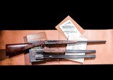 Winchester - Model 21, SxS, Grand American, Three Barrel Set, 20ga/28ga/410. 26