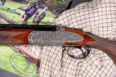 CSMC - RSP, Sideplated, O/U, Vine Scroll Engraving, Two Barrel Set, 20ga/28ga. 28
