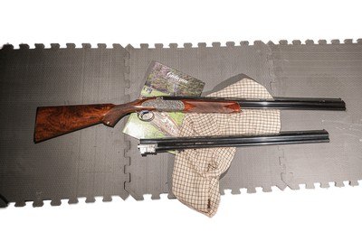 CSMC - RSP, Sideplated, O/U, Vine Scroll Engraving, Two Barrel Set, 20ga/28ga. 28