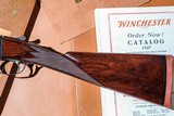 Winchester - Model 21, SxS, Factory Gold Inlay, 12ga. 26