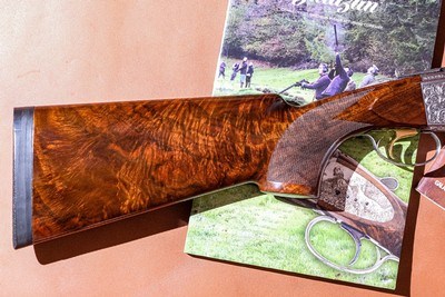 CSMC - G1 Custom Scroll, O/U, Engraved By Bonsi, 12ga. 32