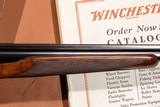 Winchester - Model 21, SxS, Factory Custom Flat Side, Factory #1 Engraving, 12ga. 28