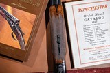 Winchester - Model 21, SxS, Factory Custom Flat Side, Factory #1 Engraving, 12ga. 28