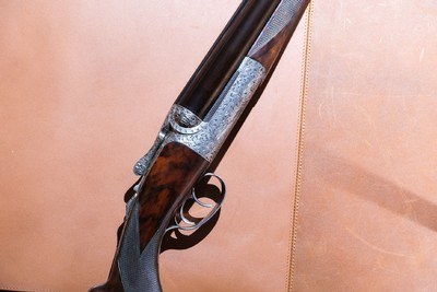 David McKay Brown - Round Body Double Rifle, SxS, .577. 25