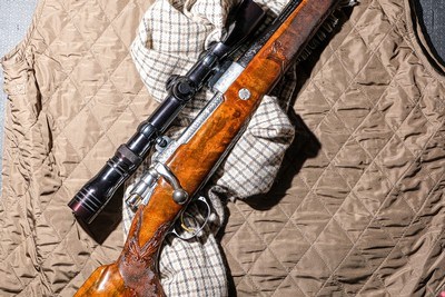 Browning - Olympian, Engraved By Vrancken, Made In Belgium, 30-06. 21 1/4