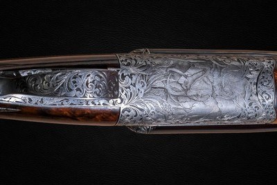 David McKay Brown - Round Body Double Rifle, SxS, .577. 25