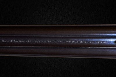 David McKay Brown - Round Body Double Rifle, SxS, .577. 25
