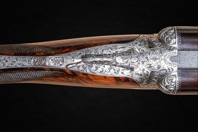 David McKay Brown - Round Body Double Rifle, SxS, .577. 25