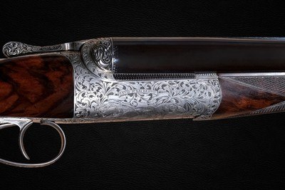 David McKay Brown - Round Body Double Rifle, SxS, .577. 25