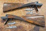 Westley Richards - Hand Detachable SxS, Matched Pair, 12ga. 28