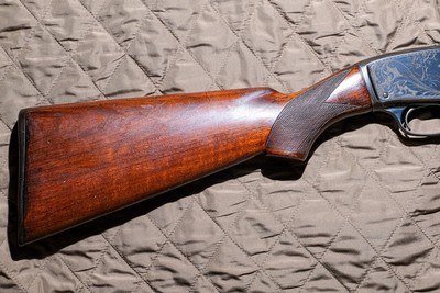 Winchester - Model 42, Game Scene Engraving, .410. 26
