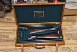 D.J. Dryhurst - Self-Opening, SxS, Brown Brothers Engraved, Matched Pair, 12ga. 28